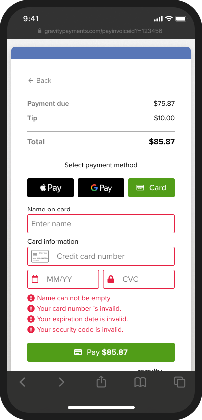 Prototype testing - mobile