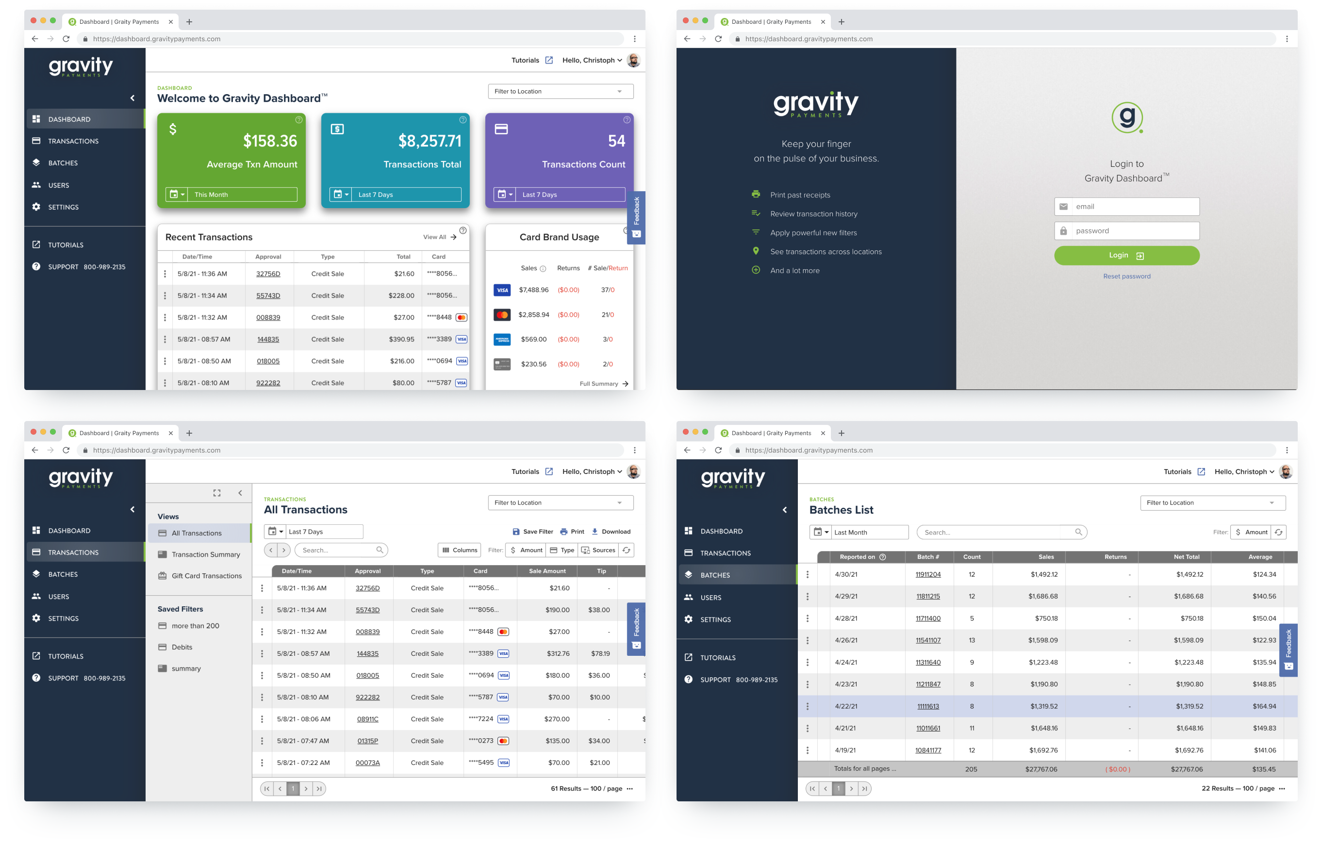 Dashboard refresh